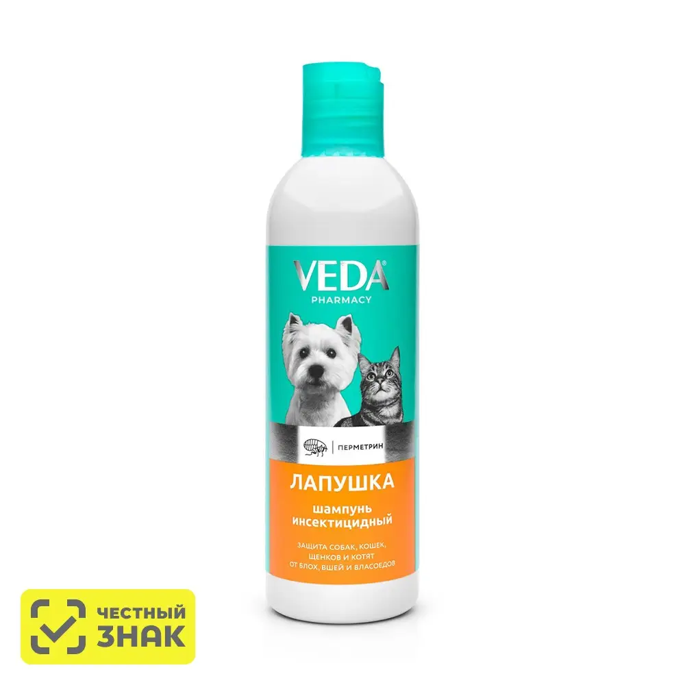 Бутылка шампуня Лапушка Veda Pharmacy